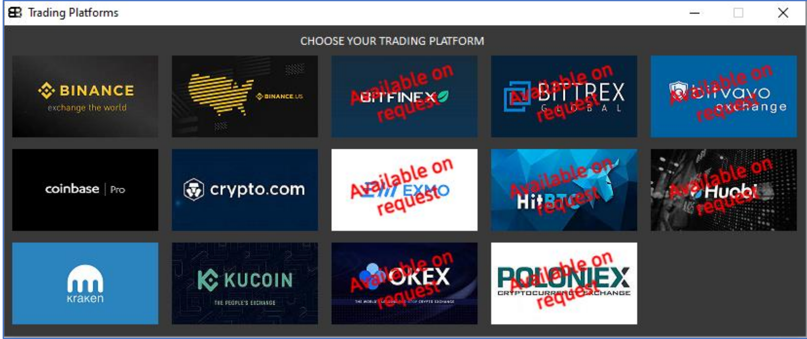 Crypto Trading Bot Exchange Choices